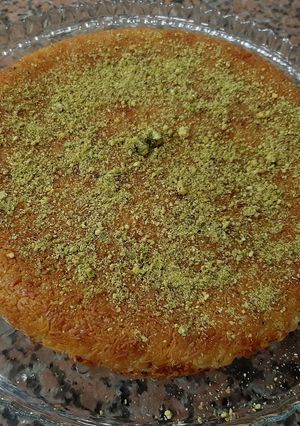 صورة لوصفة الكنافة الخشنه