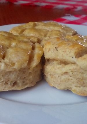Rozsos-krumplis pogácsa recept fotója