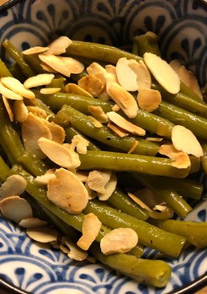 A picture of Low and slow green beans.