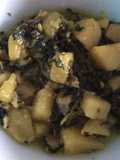 Papitas con acelgas