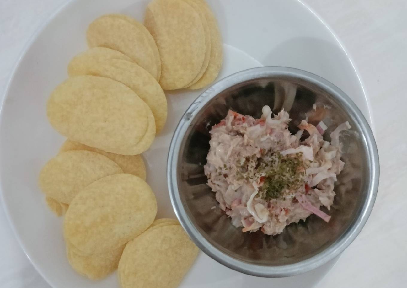Tuna mayo chips