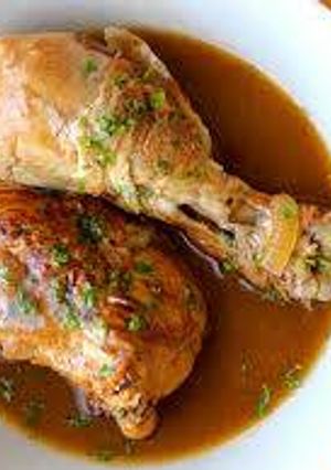 Una foto de Pollo guisado