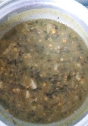 عکسی از دستور آش شلغم یزدی