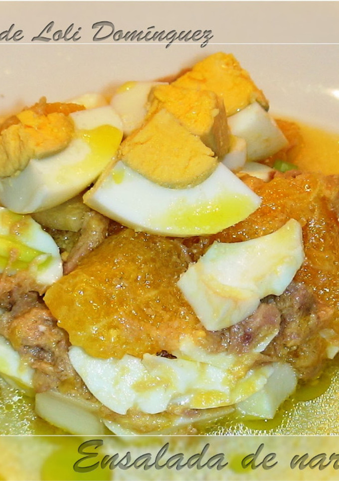 Una foto de Ensalada de Naranja (Naranja pica)