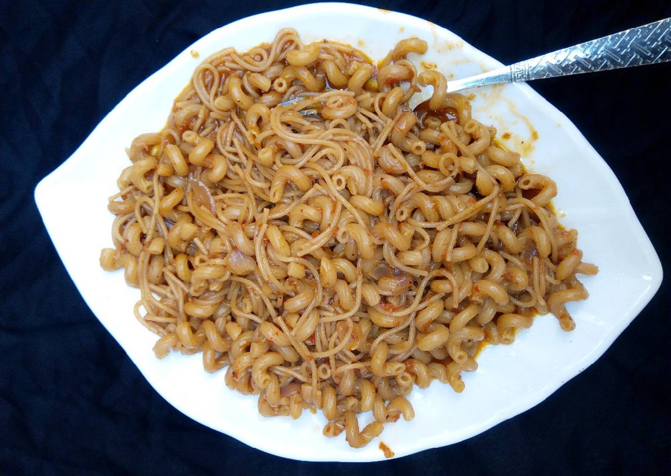 Macaroni and spaghetti simple Jolop