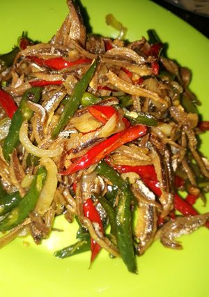 Foto resep Oseng Oseng Teri Medan