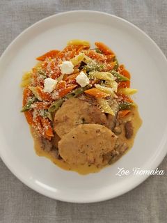 Φωτογραφία της συνταγής Φιλέτο γαλοπούλας με σάλτσα κρέμας τυριού και μανιτάρια