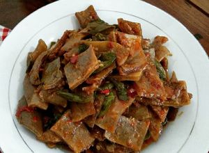 Foto resep Oseng Mercon Rambak Sapi