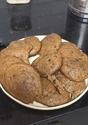 Una foto de Cookies de masa madre