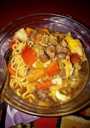 Foto resep Mi (bukan instan) Rebus