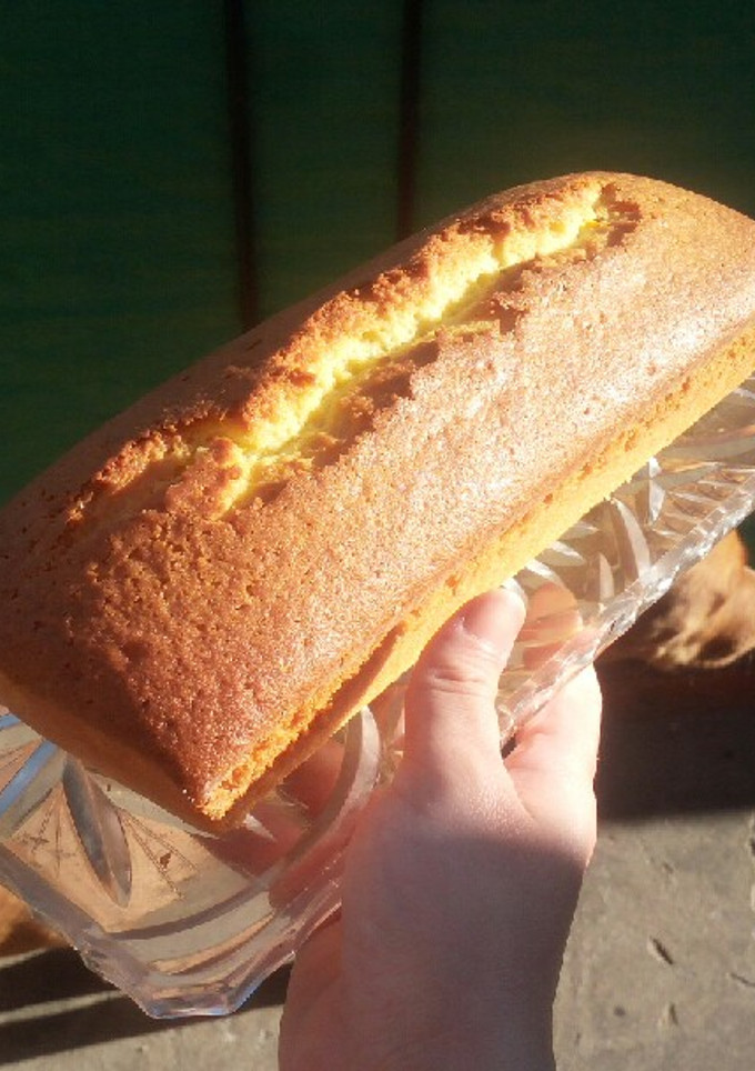 Una foto de Budín fácil de naranja