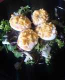 Huevos rellenos en 12 minutos