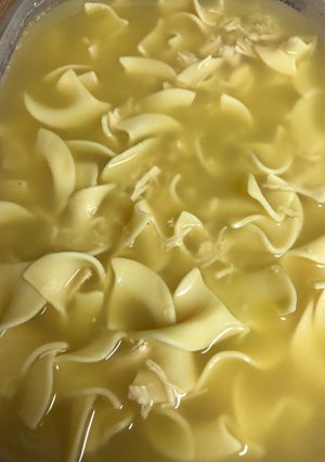 A picture of Chicken Sicky Soup.