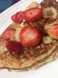 Pancakes con frutillas