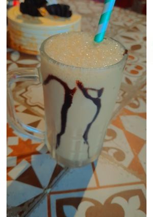 A picture of Chocolate shake.