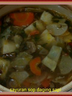 Foto resep Sayur sop daging sapi