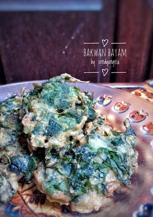 Foto resep Bakwan bayam