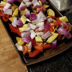 A picture of Grilled Vegetable Salad.
