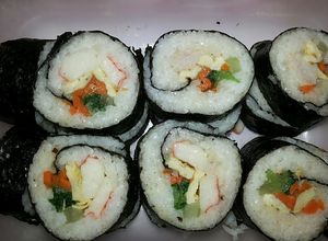 Foto resep 1. Gimbab buat bekal sekolah anak atau ke kantor
