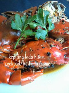 Foto resep Kepiting Lada hitam