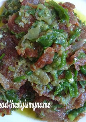 Foto resep Dendeng Lado ijo