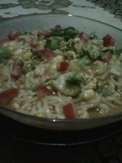 Foto resep mie telur campur