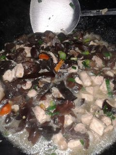 Foto resep tuna jamur saus tiram
