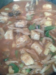 Foto resep sarden tahu jamur