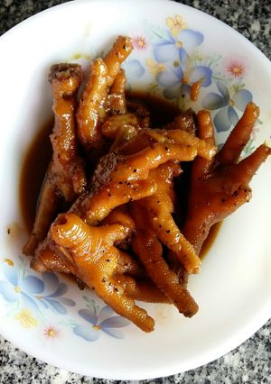 Foto resep Ceker bumbu kecap lada hitam