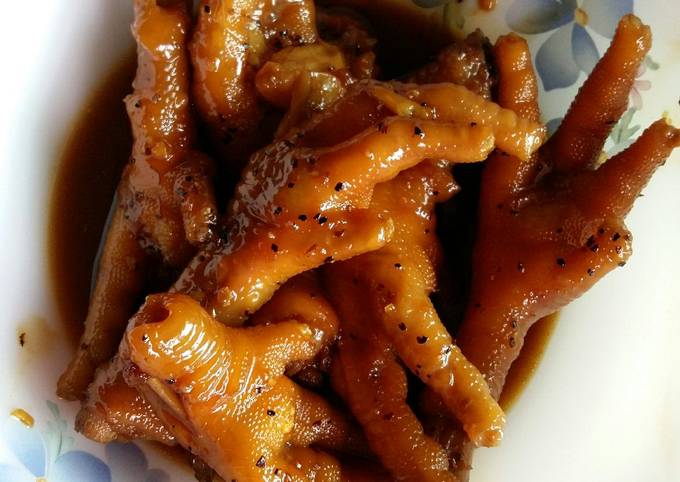 Resep Ceker Bumbu Kecap Lada Hitam Oleh Netta Cookpad