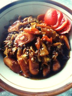 Foto resep Tumis Kerang Sosis Saus Tiram