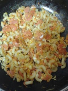 Foto resep orak arik macaroni sosis