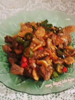 Foto resep oseng daging cabe hijau