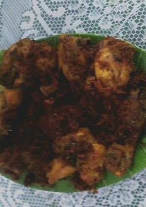 Foto resep ayam goreng kremes rempah