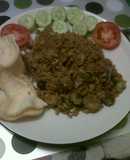 Nasi goreng bebek