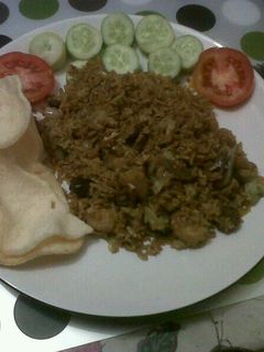 Foto resep Nasi goreng bebek