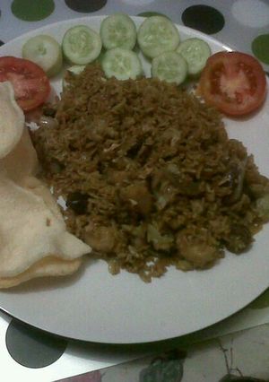 Foto resep Nasi goreng bebek