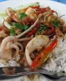ผัดกระเพราหมู (เคล็ดลับ)