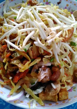 รูปของ ข้าวซอยยำ (Khauk Swe Thohk)