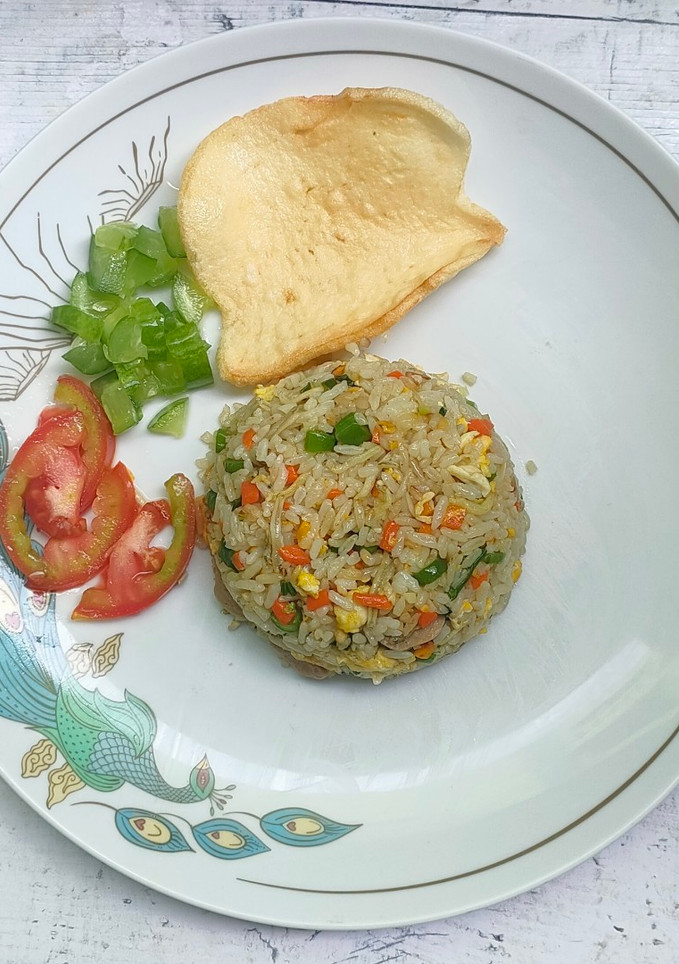 Foto resep Nasi Goreng Hongkong Teri Medan