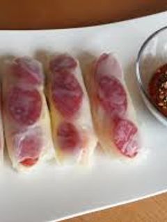 Hình của món Bò bía mặn.