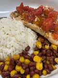 Pan Seared Minty Garlic Chicken Breast