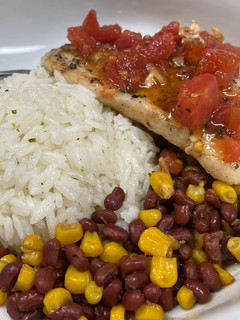 A picture of Pan Seared Minty Garlic Chicken Breast.