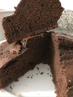 Una foto de Bizcocho de chocolate