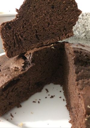 Una foto de Bizcocho de chocolate
