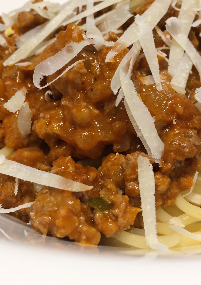 Una foto de Spaguetti boloñesa