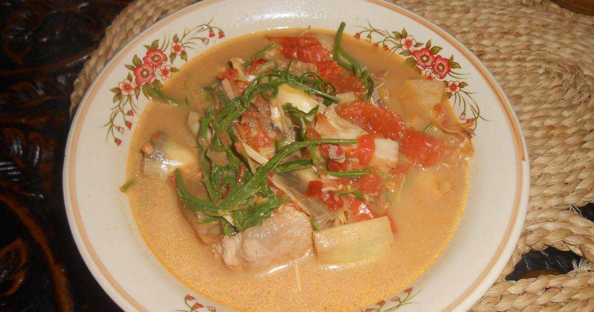 สูตร แกงปลี Banana flower soup โดย Annop Wichai Cookpad