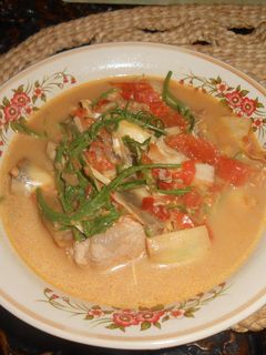 รูปของ แกงปลี - Banana flower soup