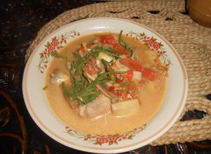 รูปของ แกงปลี - Banana flower soup