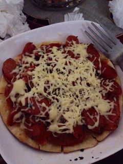 Foto resep Pizza Sosis Lada Hitam